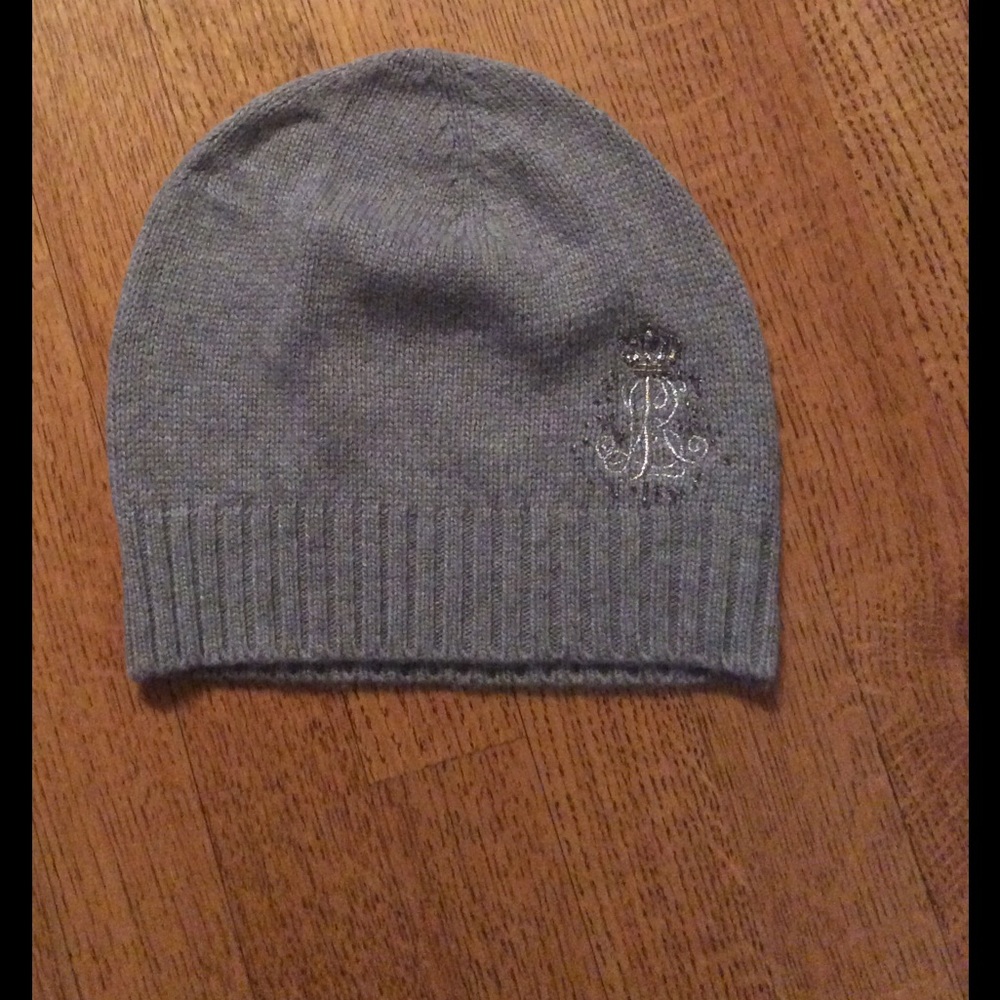 Grey Ralph Lauren Polo stocking cap